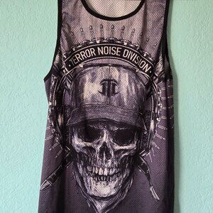 Skull Design Tank Top